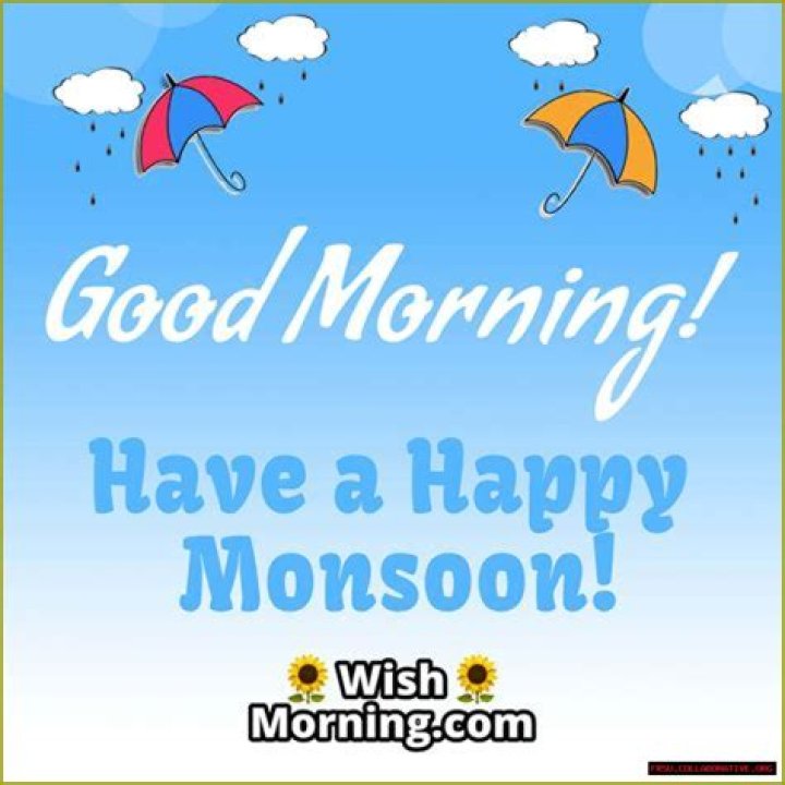 Embracing The Monsoon: Good Morning Wishes In Rainy Season