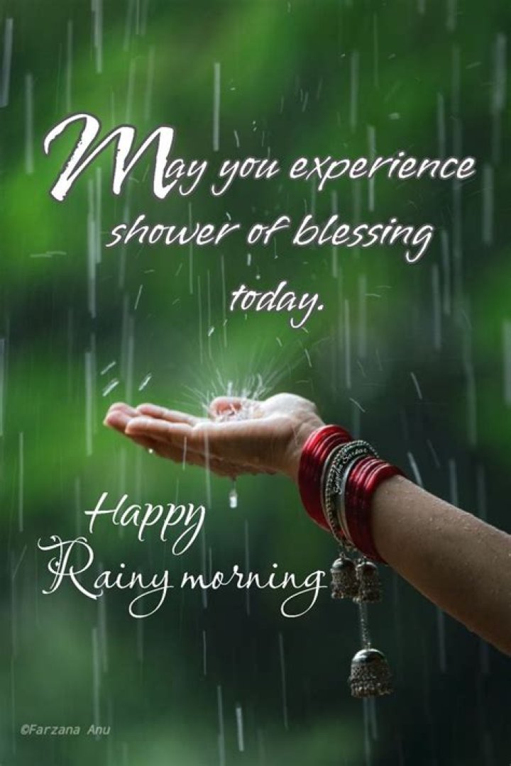 Embracing The Serenity: Good Morning Images Rain
