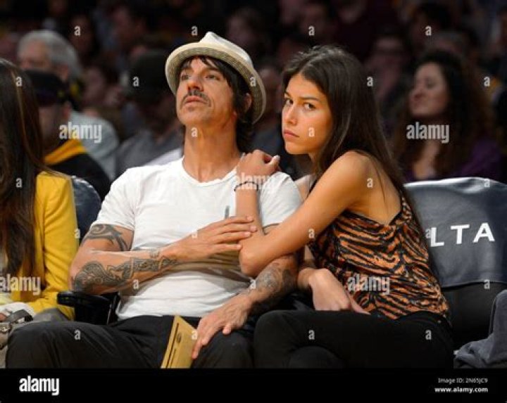 Love In The Spotlight: Anthony Kiedis' 20-Year-Old Girlfriend