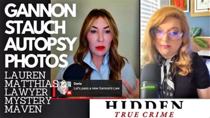Unraveling The Mystery: The Gannon Stauch Autopsy Photos Leaked Case