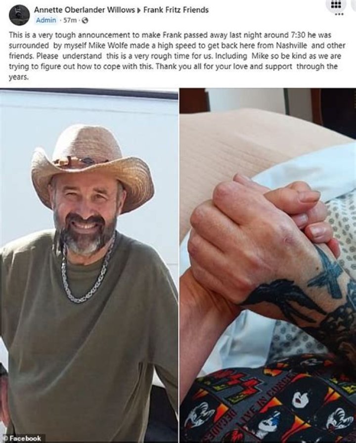 What Happened To Frank Fritz? Did Frank Fritz Pass Away?
